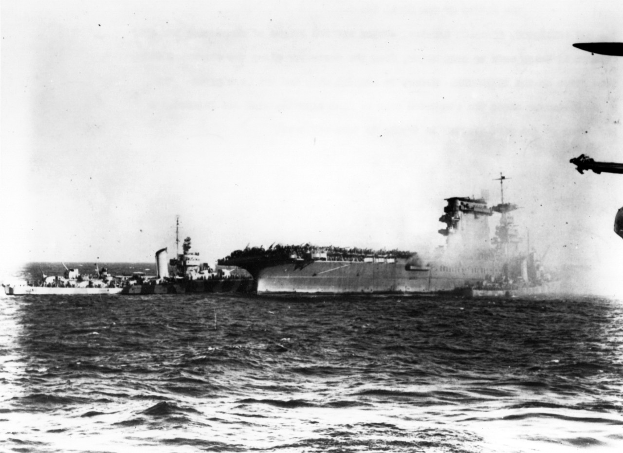 Photo #: 80-G-11915  Battle of the Coral Sea, May 1942