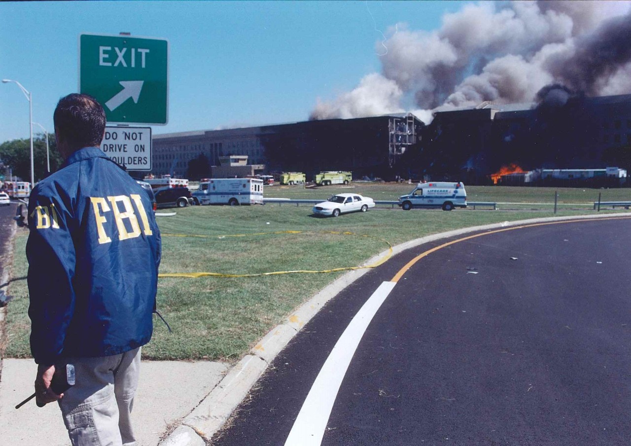 Pentagon Following Attack on 11 September 2001
