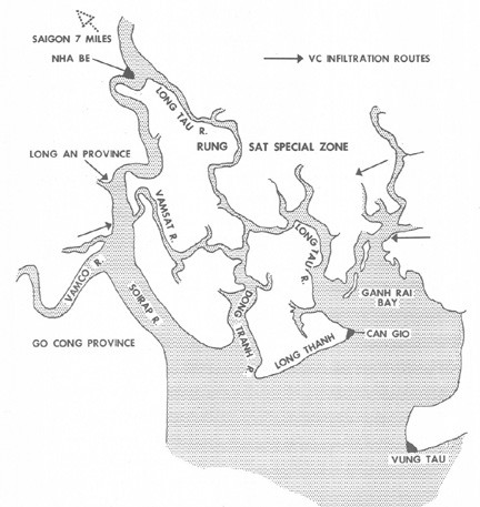 Image of Map of Rung Sat Special Zone