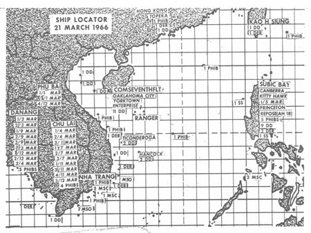 Image of Ship Locator - 21 March 1966