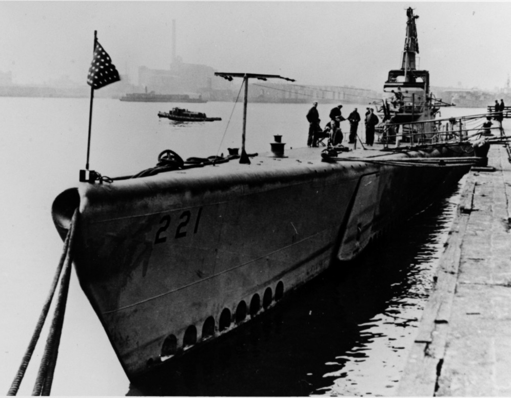 Blackfish, 1945. (Naval History and Heritage Command Photograph NH 79759)