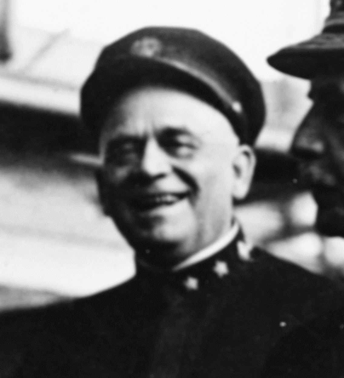 Rear Adm. Helm during an inspection of the Naval Aircraft Factory, Philadelphia, Pa., 22 March 1918. (Naval History and Heritage Command Photograph NH 53371, cropped)