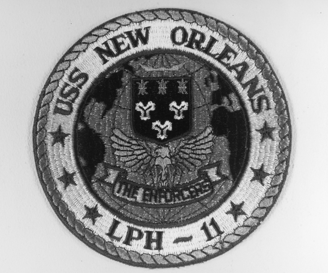 New Orleans (LPH-11) insignia