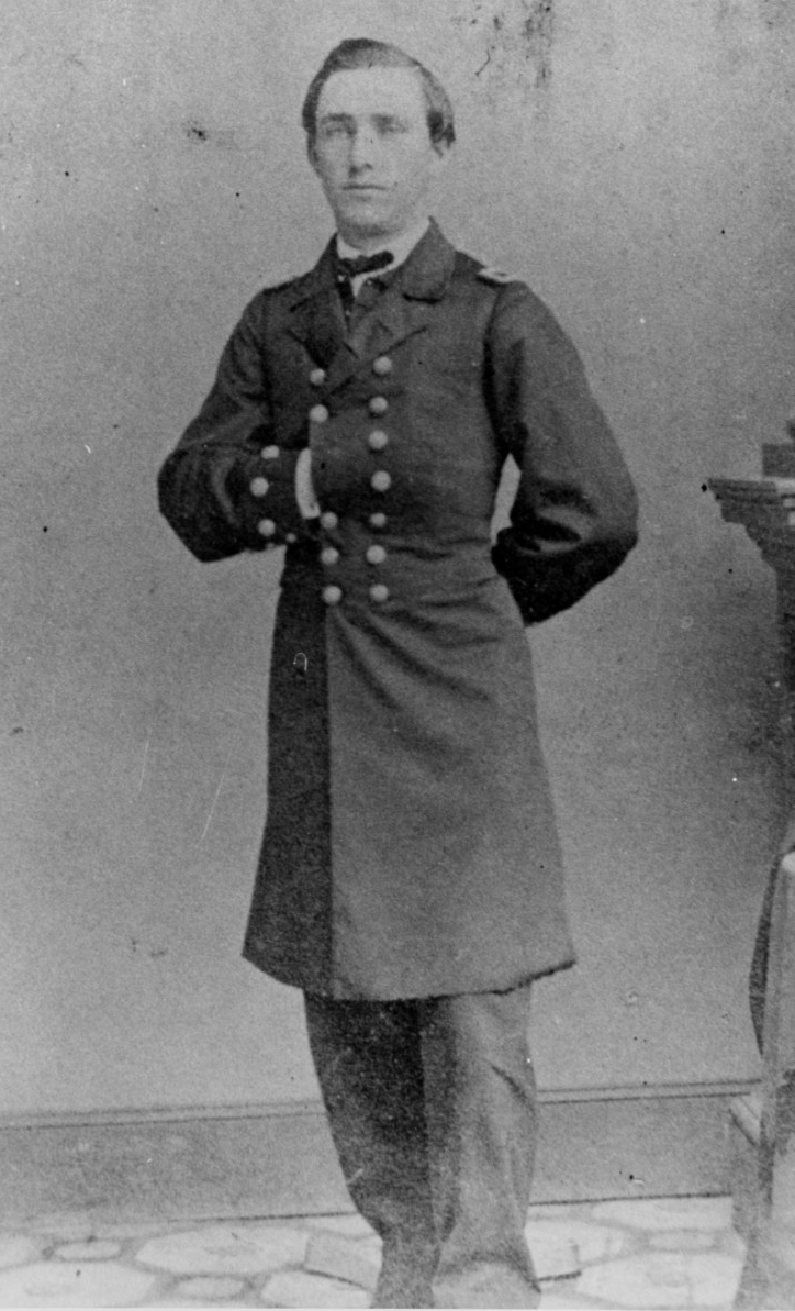 Acting Master Samuel W. Preston, USN, (1840-1865) Photographed by Byron, New York, circa 1861. U.S. Naval History and Heritage Command Photograph, NH 47237.