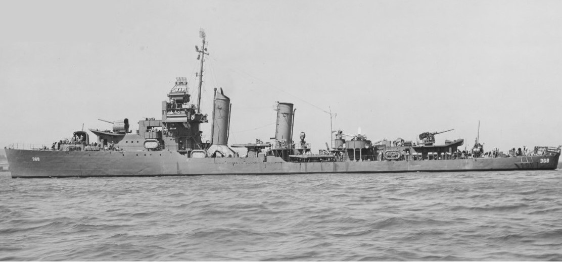 Reid off Mare Island on 11 July 1943. (U.S. Navy Bureau of Ships Photograph 19-N-48259, National Archives and Records Administration, Still Pictures Division, College Park, Md.)