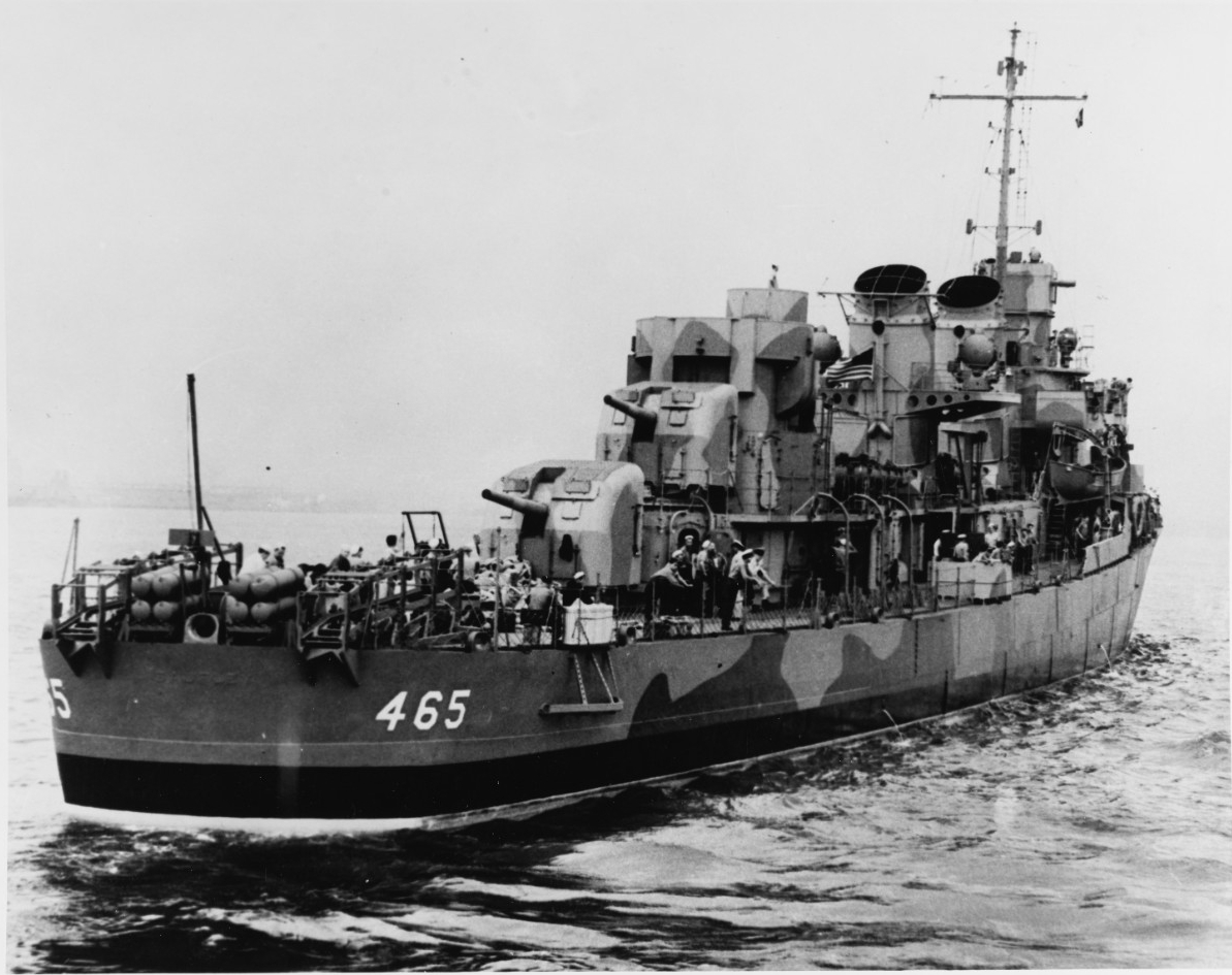USS SAUFLEY (DD-465)