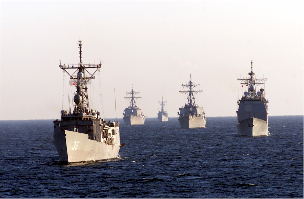 Ships parade