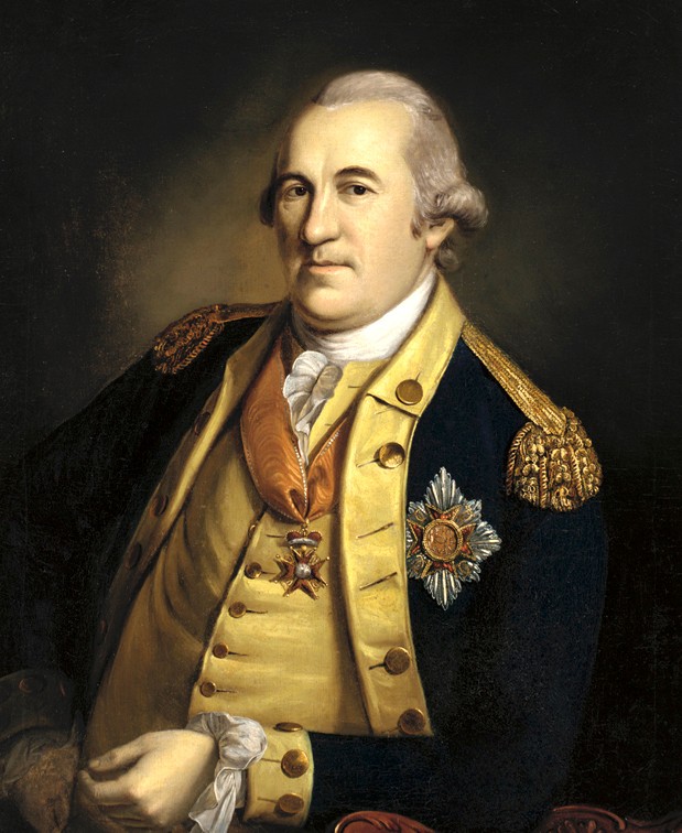 Portrait of Friedrich Wilhelm von Steuben, by Charles Willson Peale, Pennsylvania Academy of the Fine Arts, Philadelphia, Pa.