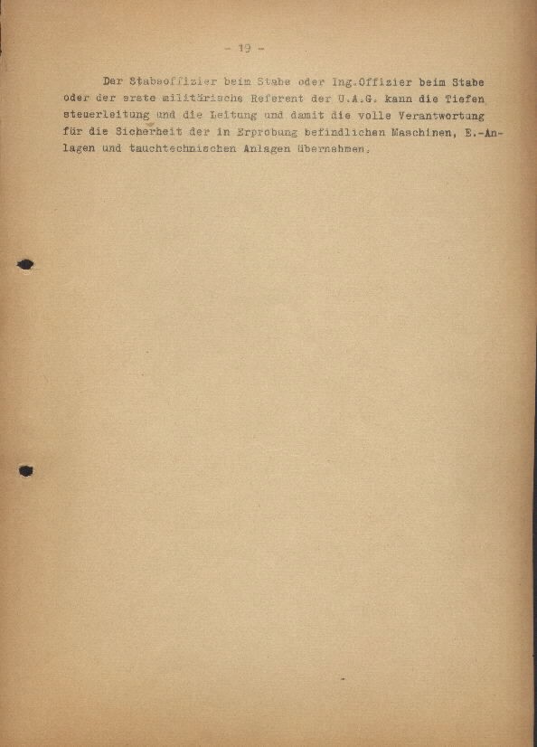 Guide for U-Boat Officers Concerning New U-Boat Orders for the Frontline - page 19