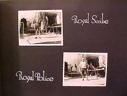 (Left) Royal Scribe, (Right) Royal Police