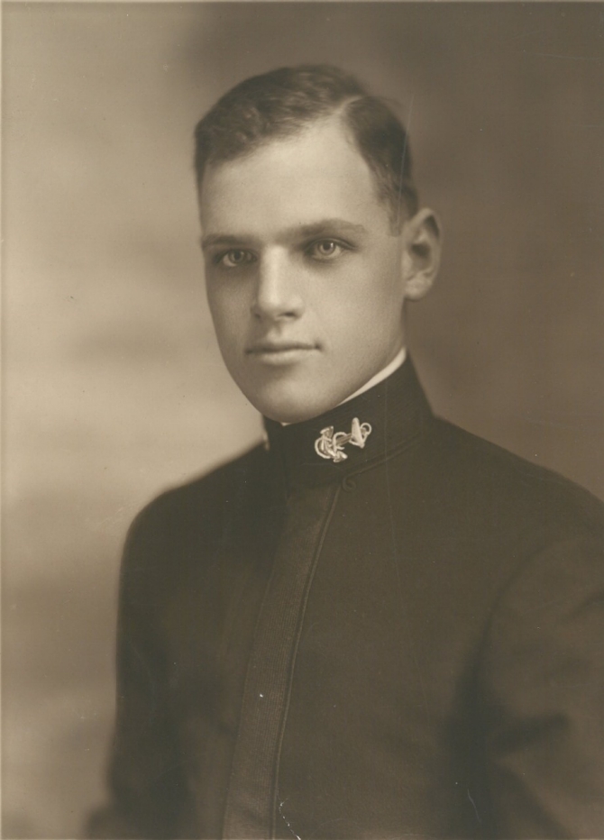 Edward P. Street portrait in uniform