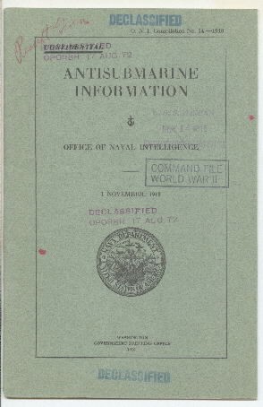 Image of cover to 'Antisubmarine Information'