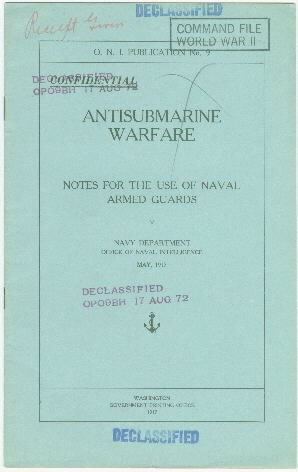 Image of cover to 'Antisubmarine Warfare'