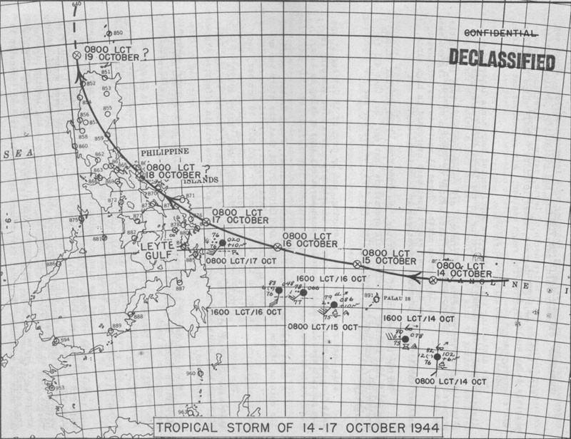TROPICAL STORM OF 14-17 OCTOBER 1944.