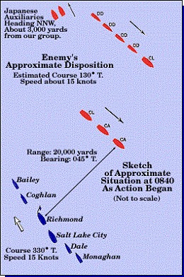 Map 5: Enemy's Approximate Disposition.