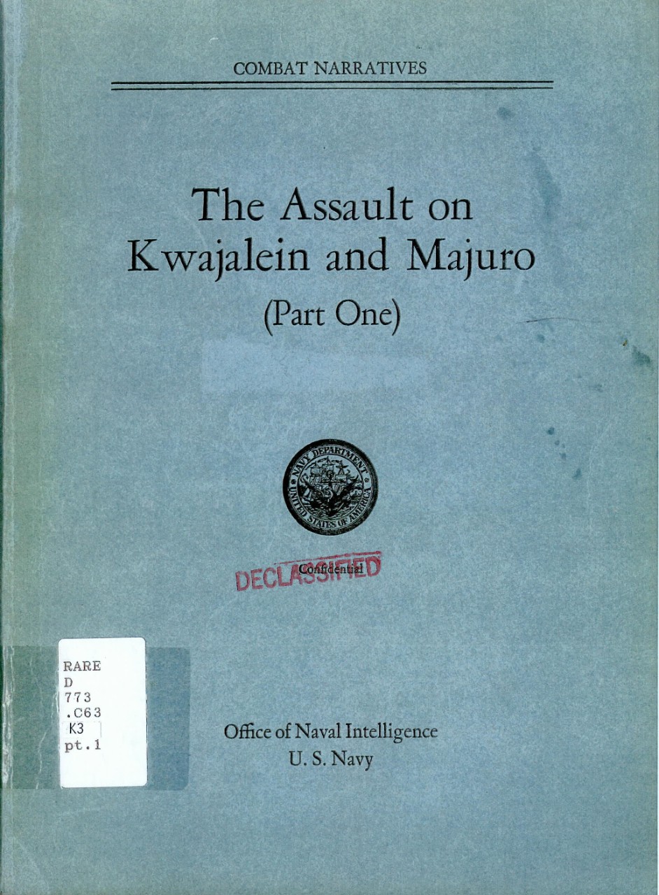Cover - The Assault on Kwajalein and Majuro (Part One)