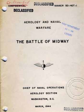 Image cover - Aerology and Naval Warfare  The Battle of Midway