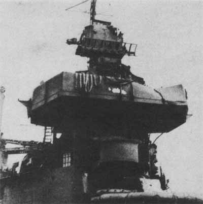 Damage to Battle II and Sky Aft of San Francisco as a result of actions of 12 and 13 November.
