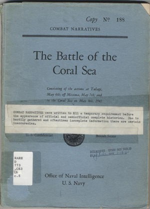 Cover image - The Battle of the Coral Sea