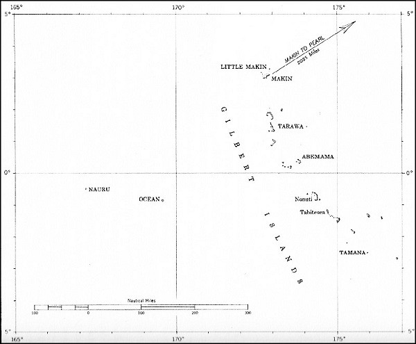 Image of Map: Gilbert Islands. 