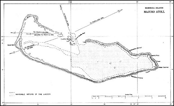 Image of Map: Majuro Atoll.