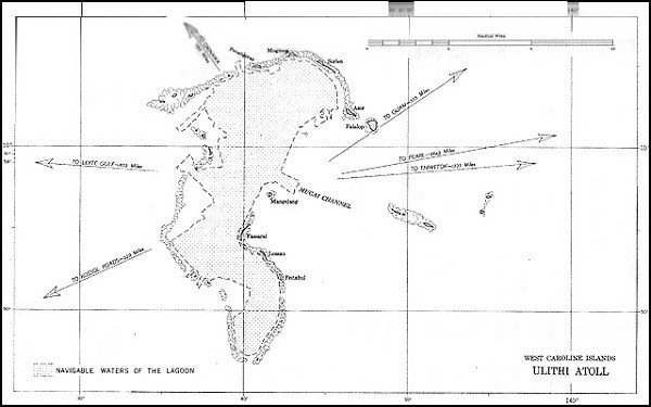 Image of Map: Ulithi Atoll.