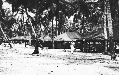 Hospital Wards on Owi Island, November 15, 1944. 