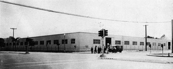 Temporary Storehouse for Naval Supply Depot, Erected at Ash Street and Pacific Highway, San Diego.