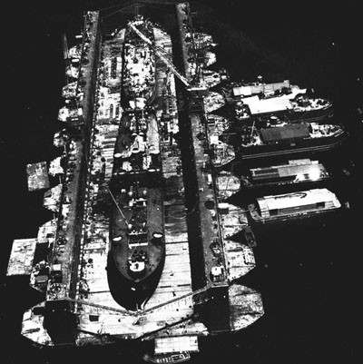 Ten-Section ABSD (Advance Base Sectional Dock) in Service.