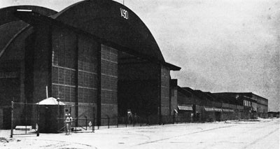 Hangar and Shops at the Norfolk Naval Air Station.