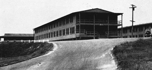 Temporary Barracks at Camp Pendleton, Calif.