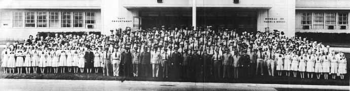 Military Personnel of the Bureau of Yards and Docks, September 1945. 