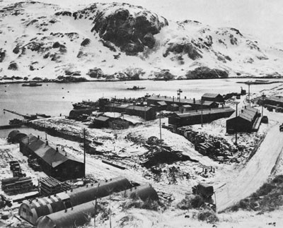 Naval Operating Base at Adak.