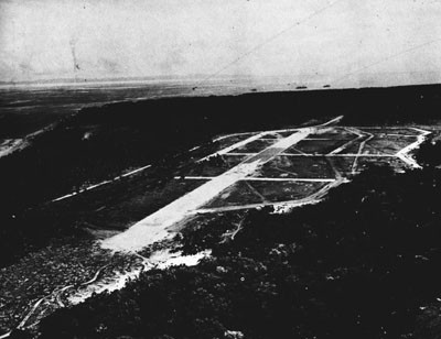 Building a New Fighter Strip on Guadalcanal.
