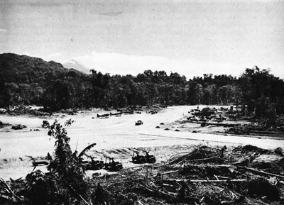 Piva Bomber Field, Bougainville.