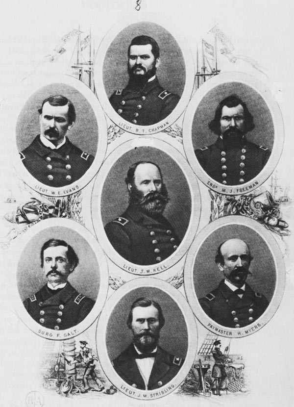 Junior officers of the CSS Alabama.