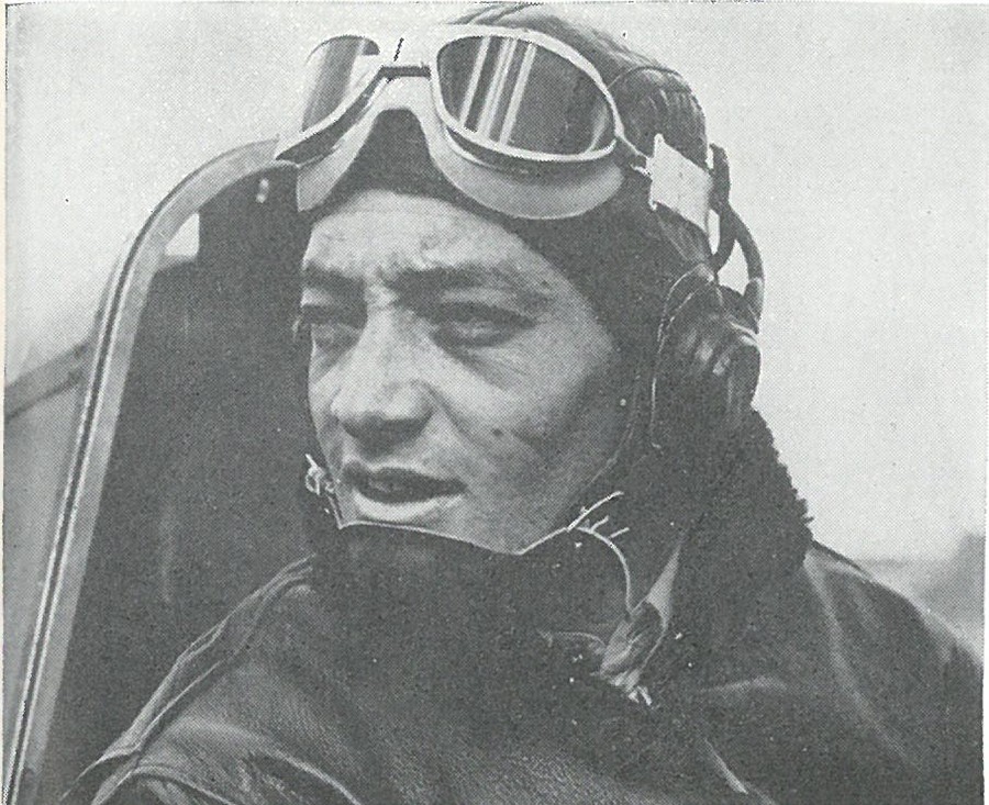 MAJ JOHN L. SMITH, first Marine ace of World War II, received the Medal of Honor for his feats as a Guadalcanal fighter pilot.