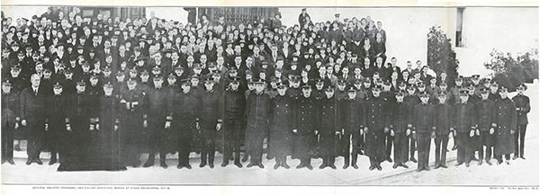 OFFICERS, ENLISTED PERSONNEL AND CIVILIAN EMPLOYEES OF BUREAU OF STEAM ENGINEERING, 1917-1918. [Pt. II]