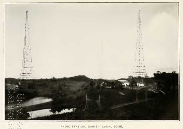 RADIO STATION, DARIEN, CANAL ZONE.