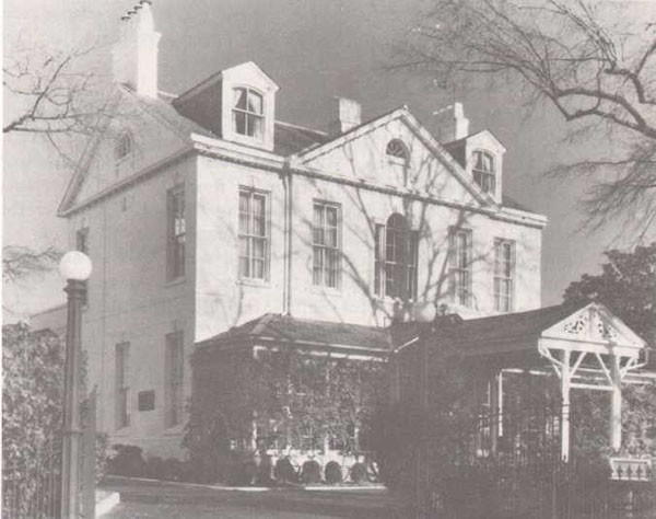 Tingey House, residence of the Chief of Naval Operations.