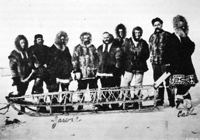Relief Expedition at Point Barrow, 28 March 1898.