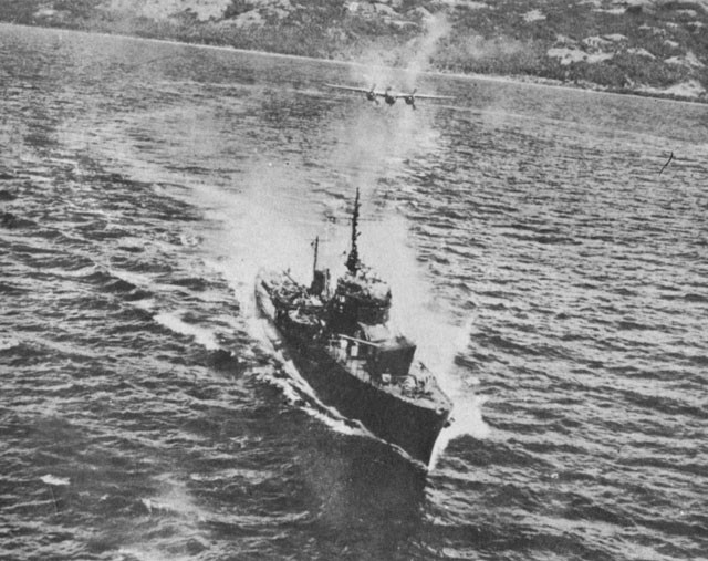 KAIBOKAN at Ormoc Bay 10 November 1944. 