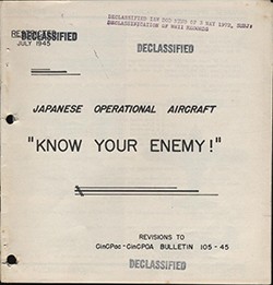 Cover of 'Japanese Operational Aircraft - Revised'.
