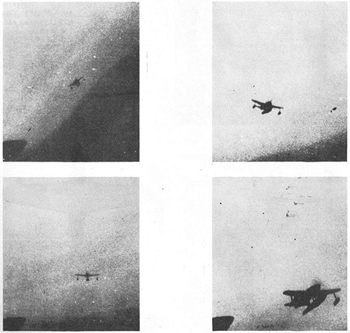 Four images of REX II Navy Fighter Seaplane.