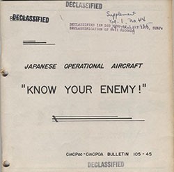 Cover of 'Japanese Operational Aircraft'.
