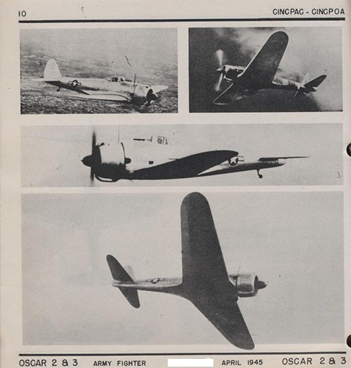 Four images of OSCAR 2 & 3 Army Fighter.
