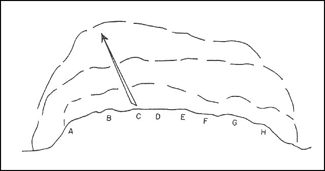 Fig. 9: Diagram of scheme of maneuver.