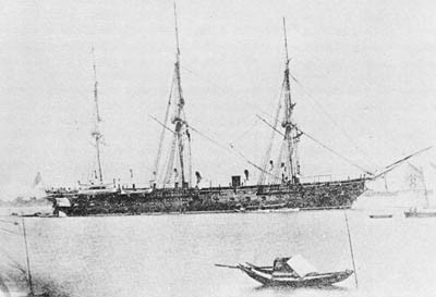USS Colorado about 1871.