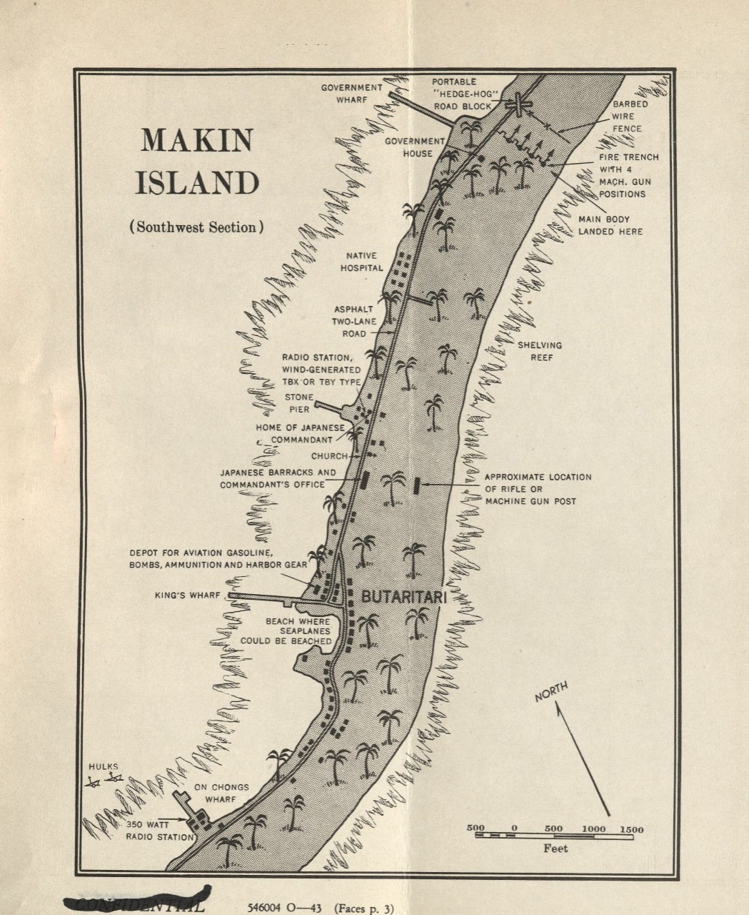 Makin Island Southwest Section 
