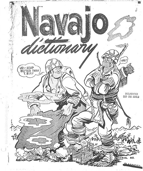 Navajo Code Talkers' Dictionary cover